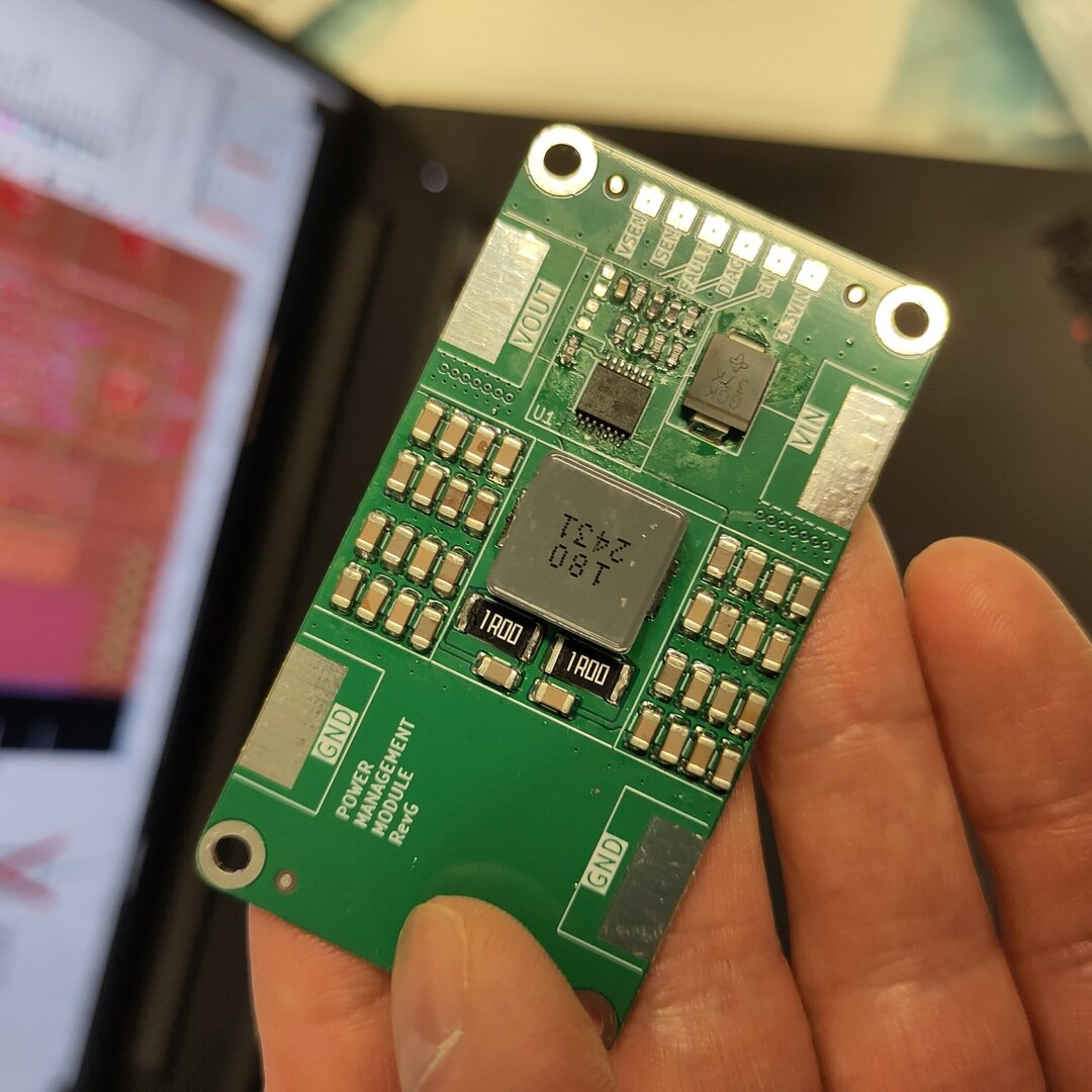 Assembled Power Management module